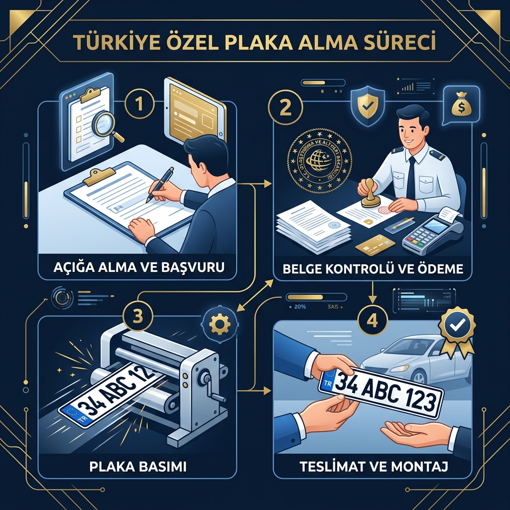 Kişiye Özel Plaka Seçerken Dikkat Edilmesi Gerekenler